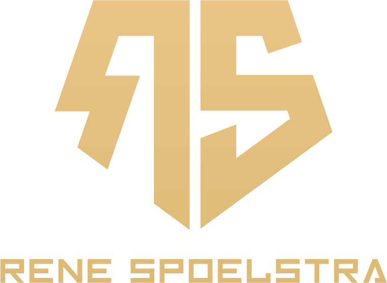 Rene Spoelstra full golden logo